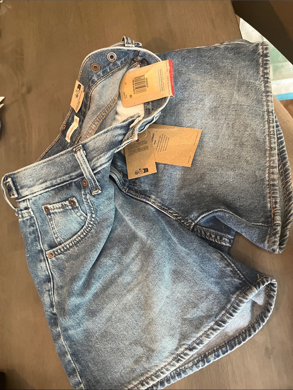 Levi's Light Blue Women's Denim Shorts